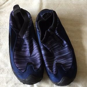 Balmain Blue Athletic Slip-On Shoes